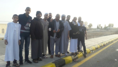 مجموعة من الصور لمعتمري اللد والرملة في الديار الحجازية 